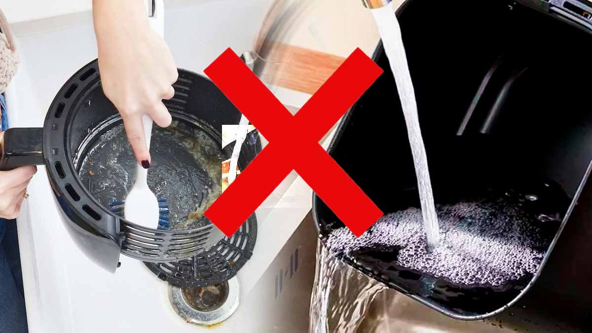 Ani MOAP, ani ocot: Špička čajového vrecka na vyčistenie vášho Airfryra za pár sekúnd