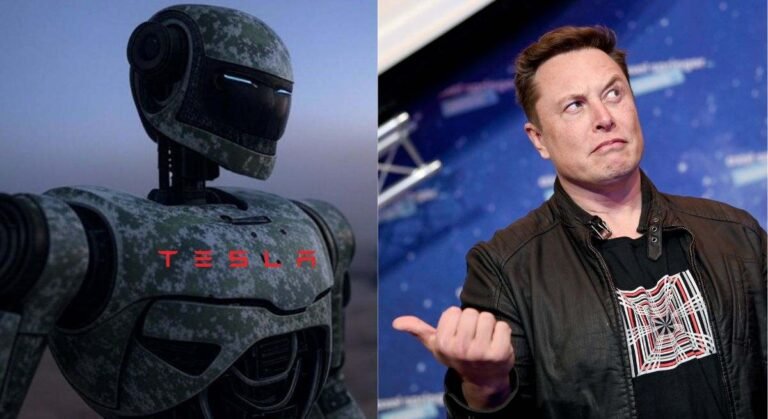 Musk v ťažkostiach: Niečo znižuje výrobu robota Tesladdiidiidioid, ak sa používa s „vojnovými cieľmi“